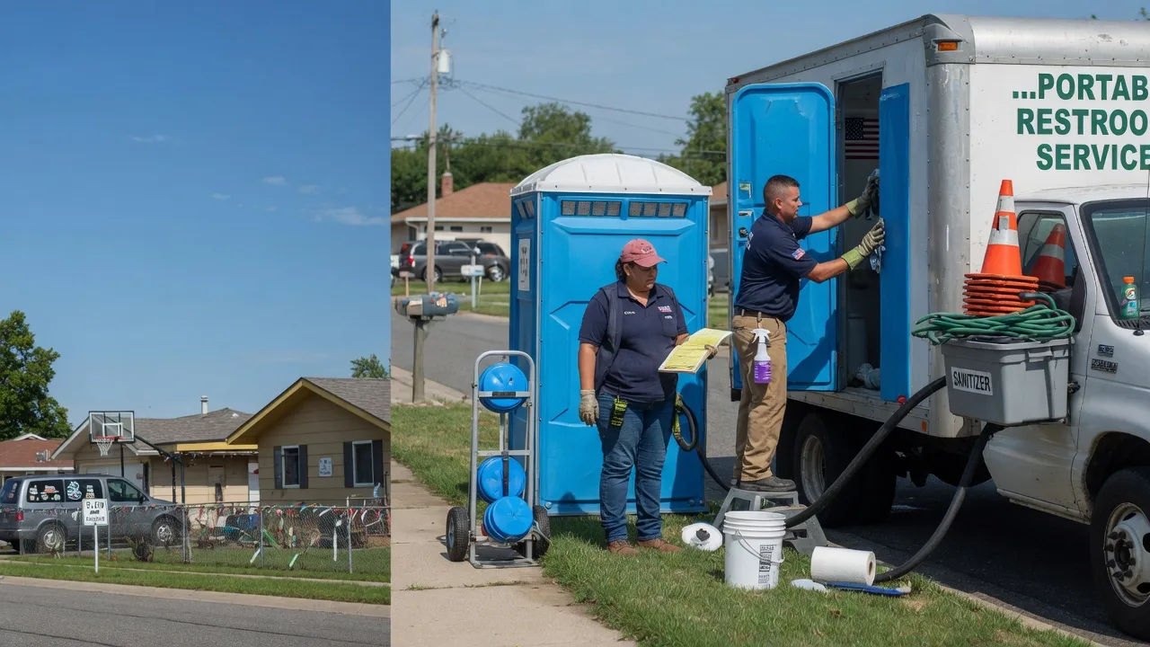 Portable Toilet Rental in Chrisman, IL near me
